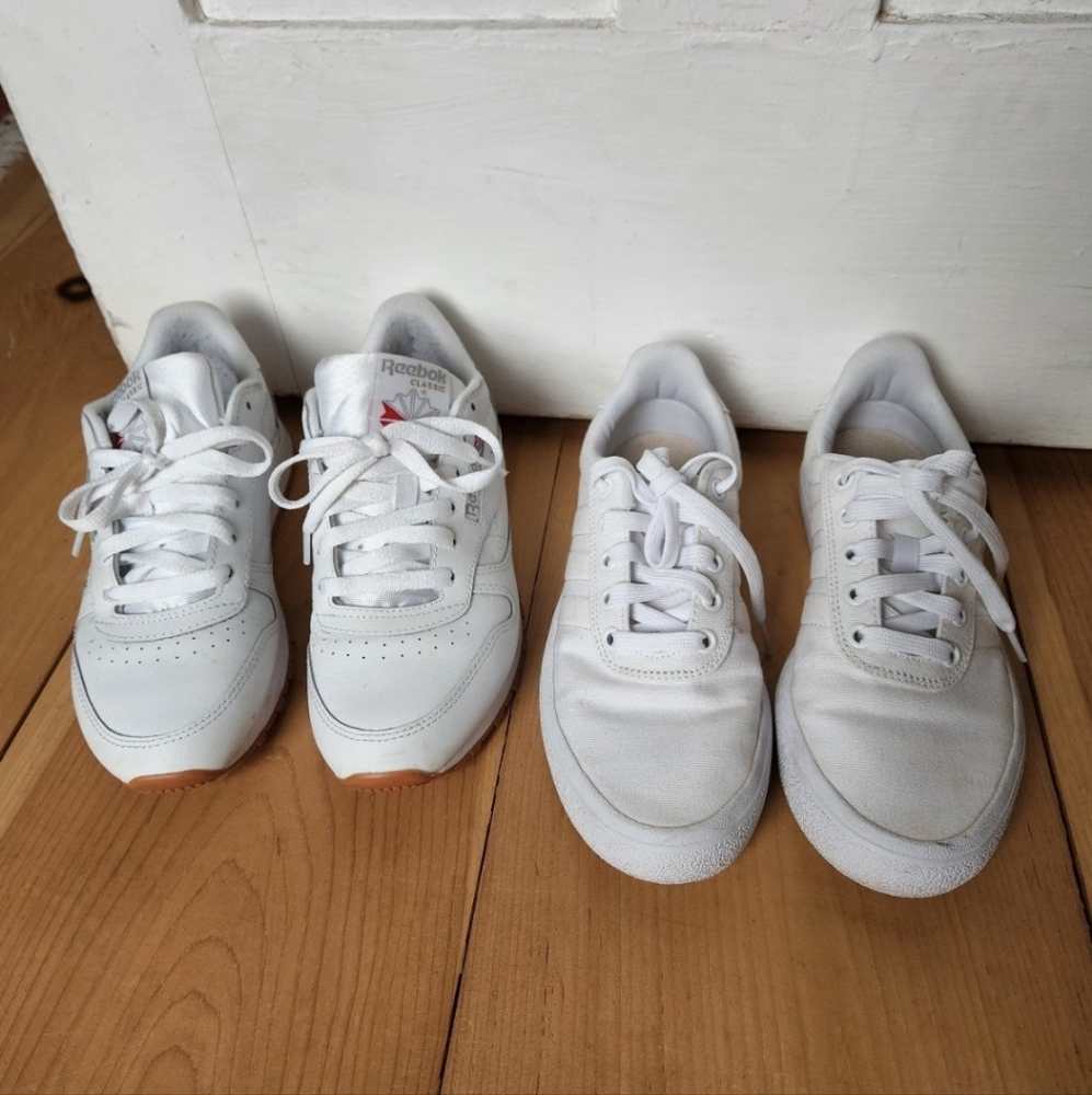 White shoes